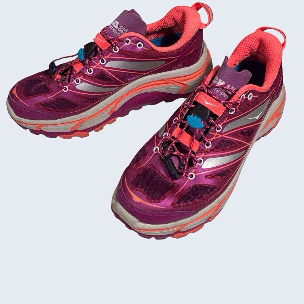 Hoka One One Mafate Speed Running Performance Trail/Track Sneaker Womens US 7